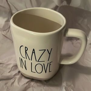 NWT Rae Dunn CRAZY IN LOVE Mug